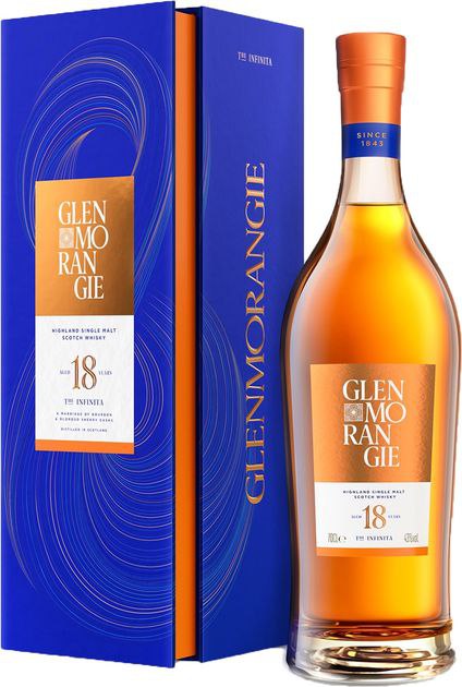 Віскі Glenmorangie The Infinita 18 y.o. 43% 0.7 л gift box